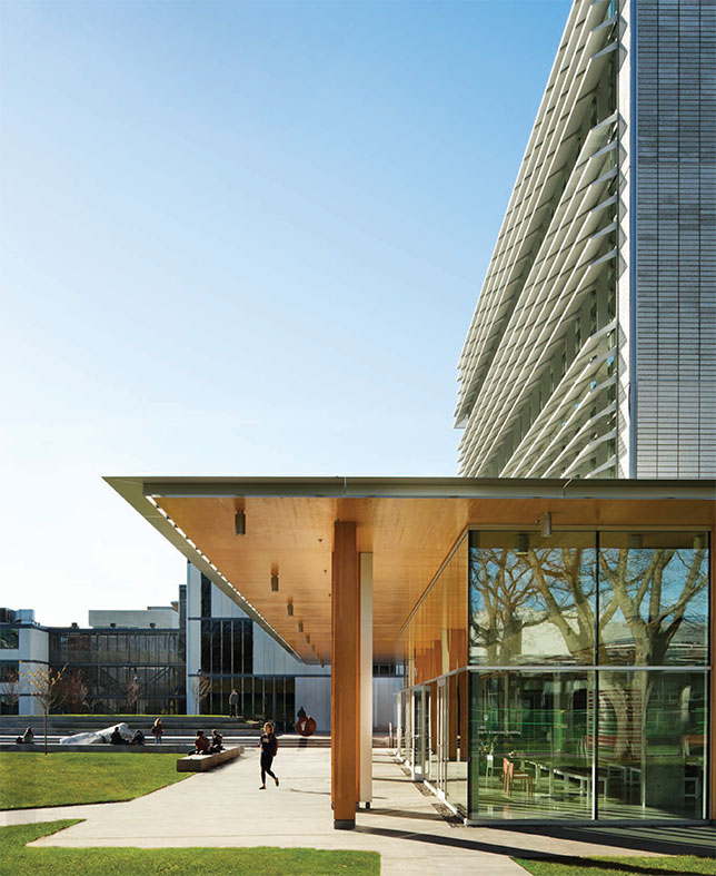 L'édifice des sciences de la Terre du campus de Vancouver de l'Université de la Colombie-Britannique.