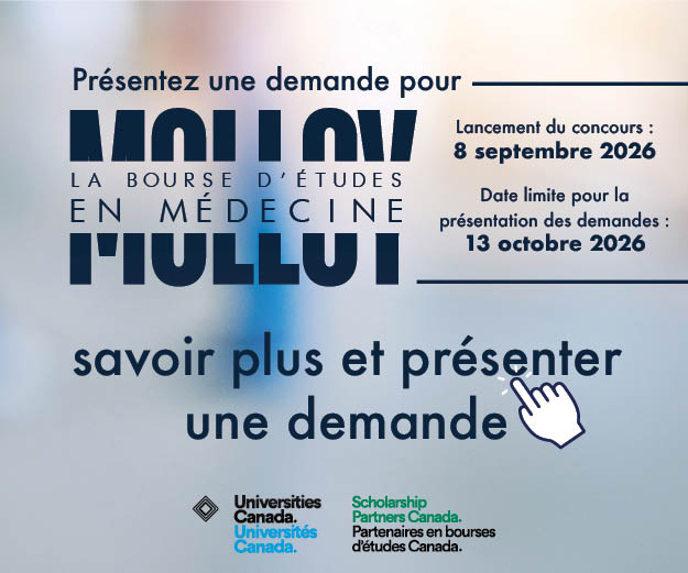 Bourse d'études en médecine Molloy
